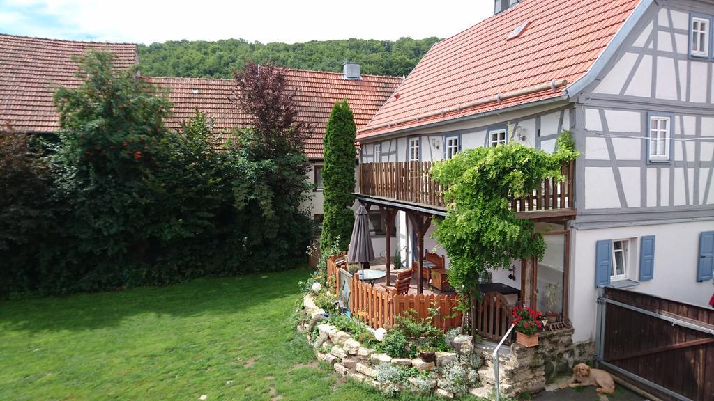 Ferienhaus Am Eisgraben Hausen  Szoba fotó