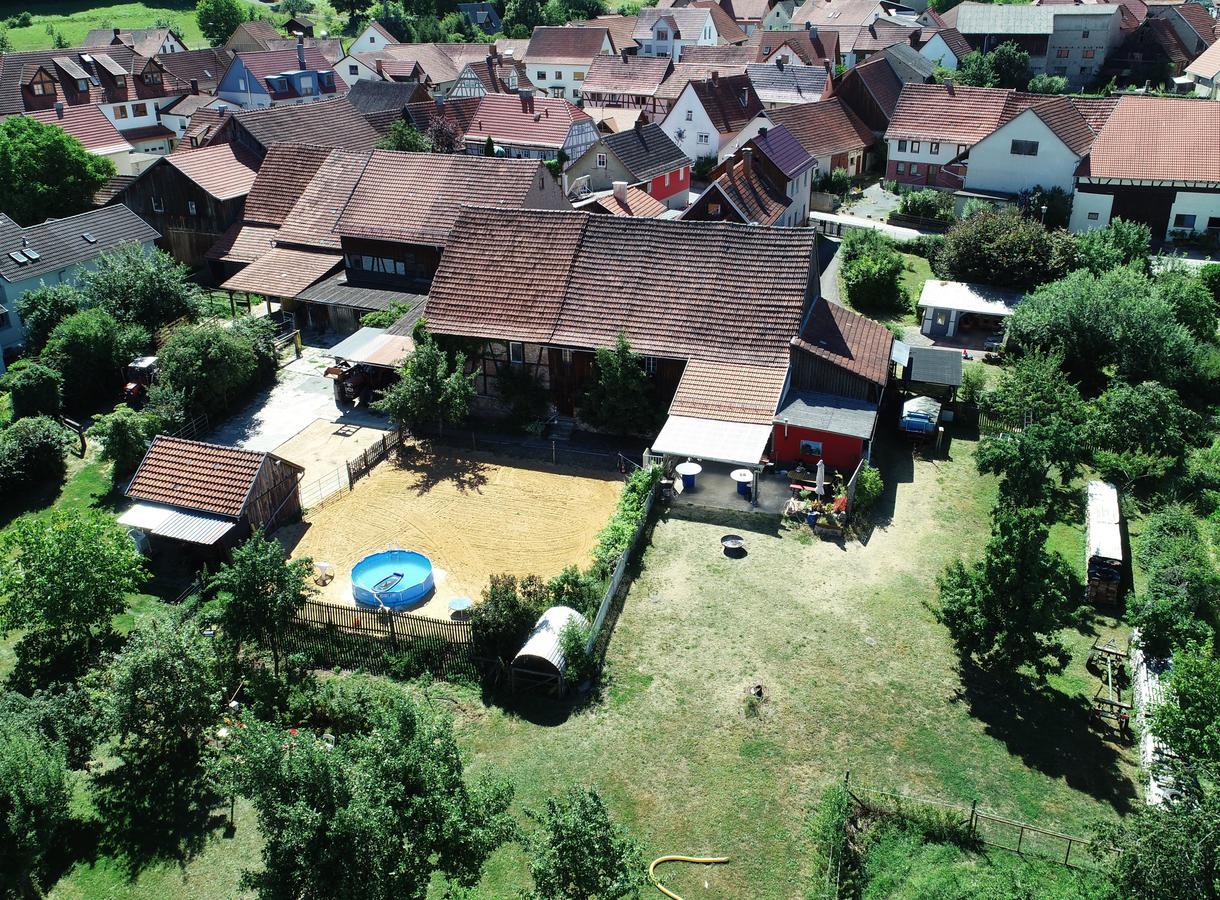 Ferienhaus Am Eisgraben Hausen  Kültér fotó